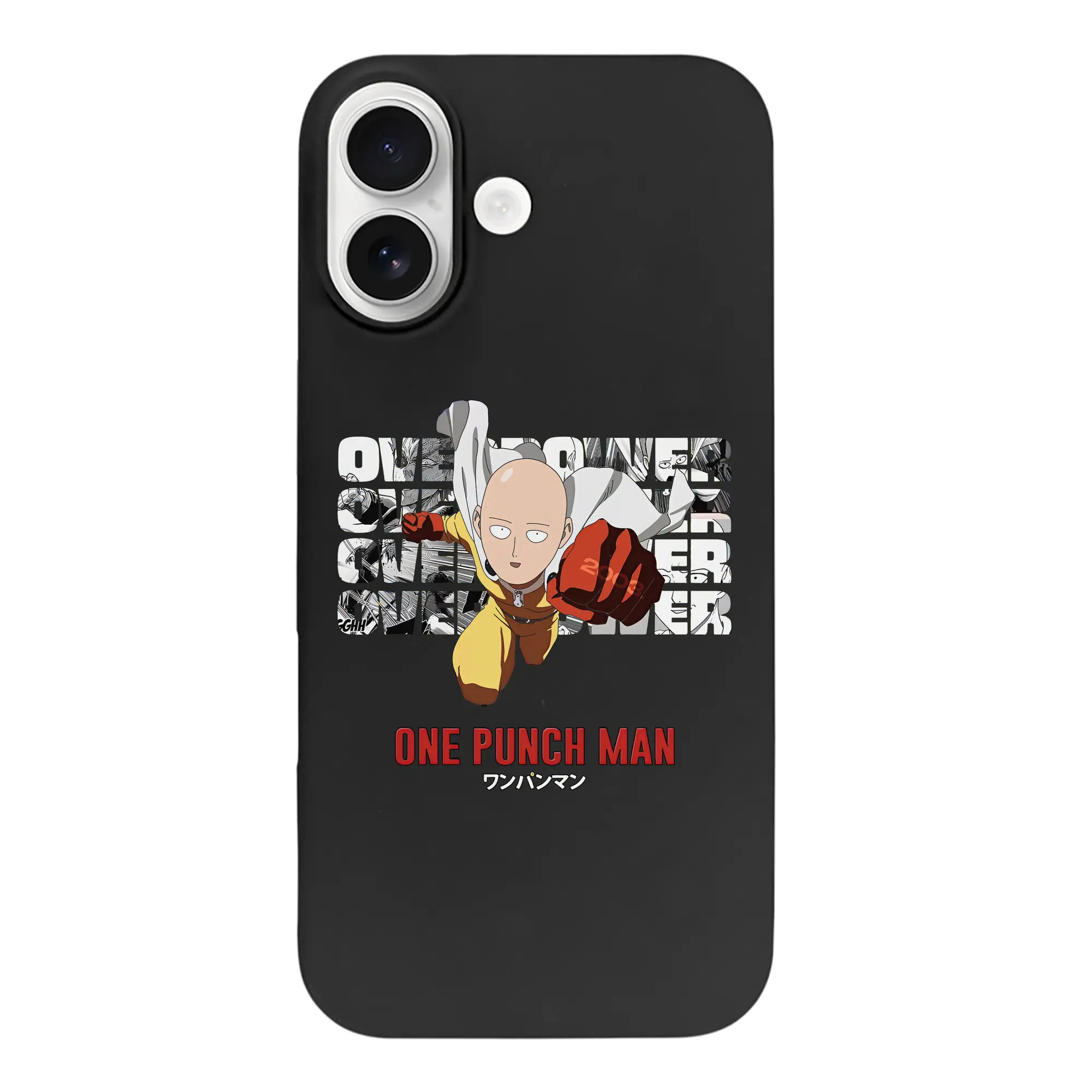 ワンパンマン グッズ サイタマ - iPhone 17 シリーズ シリコンケース 薄型 耐衝撃 指紋防止 ソフトタッチカバー 精密フィット 傷防止 保護ケース iPhone 17/17 Air/17 Pro/17 Pro Max 対応